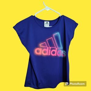 Adidas blue Dri-fit Girl's‎ Size XL (Q83)